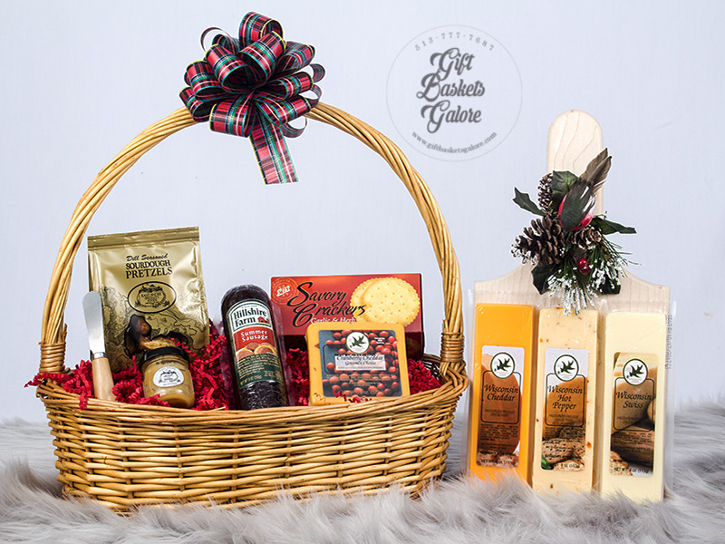 Cheese Lover’s Delight Gift Basket